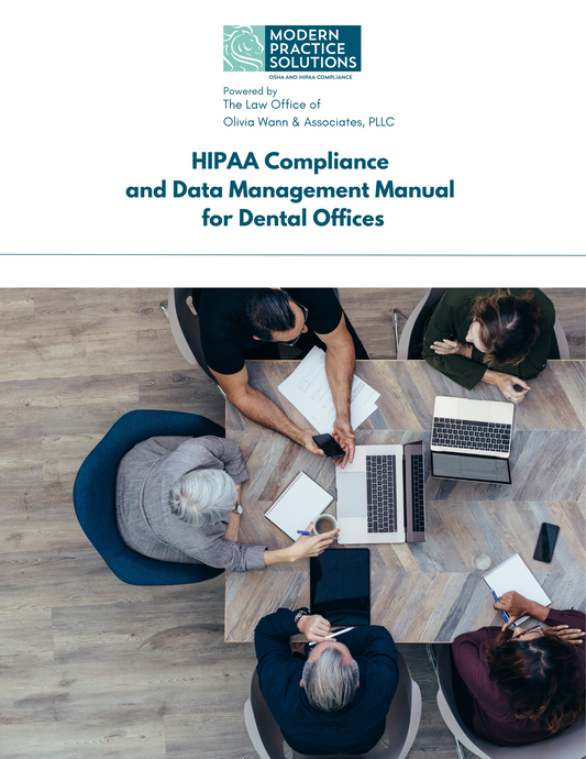 HIPAA Compliance & Data Management Manual Fully Customized Digital